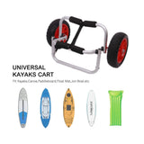 Kitchen & Dining Trolleys: Kayak Boat Carrier Tote Trolley Cart Transport SUP Foldable Cart