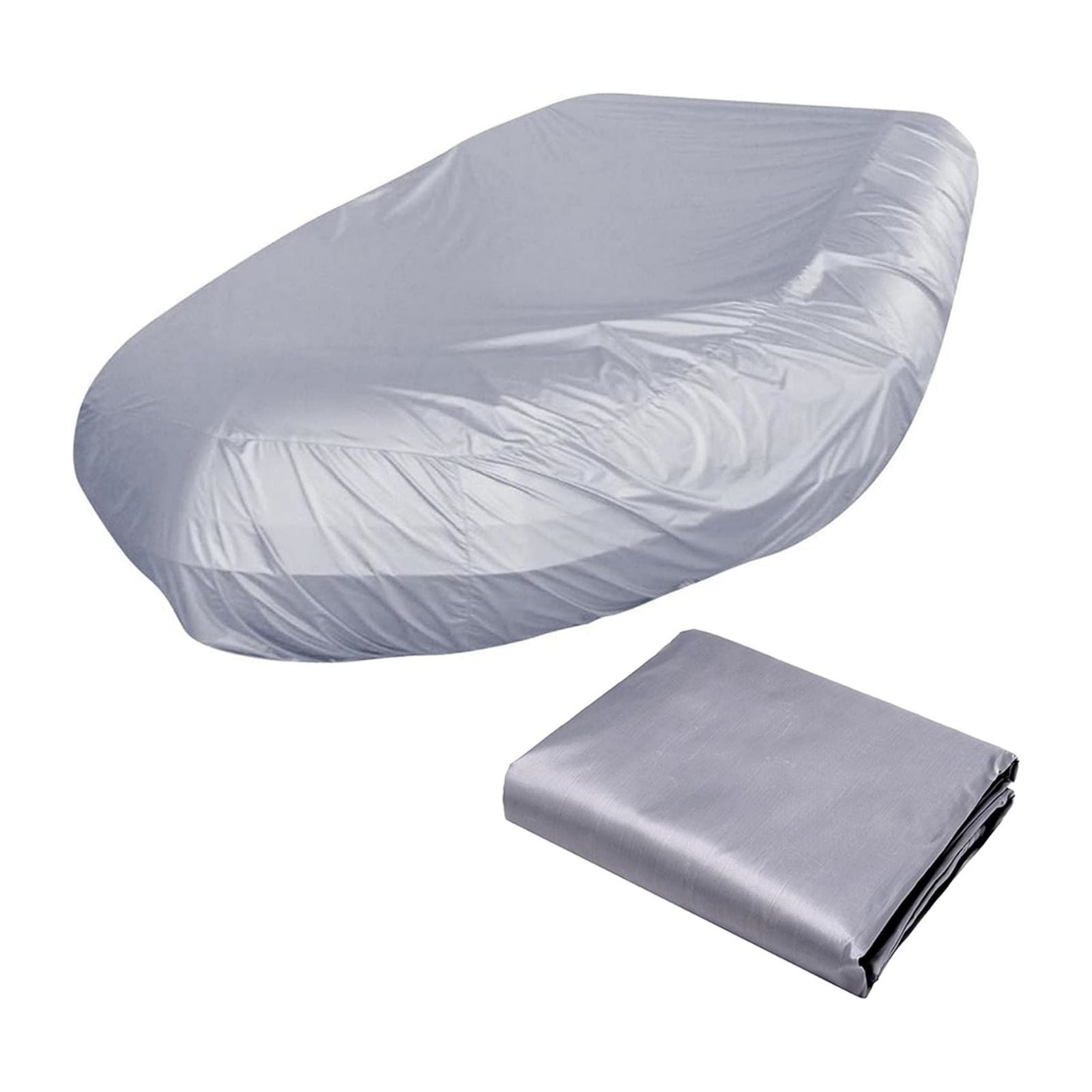 Boating Accessories: 210D Inflatable Boat Cover UV Resistant Inflatable Dinghy Boat Cover Waterproof UV Sun Dust Protective Case Kayak Oxford Cloth Cover ( 270 cm )