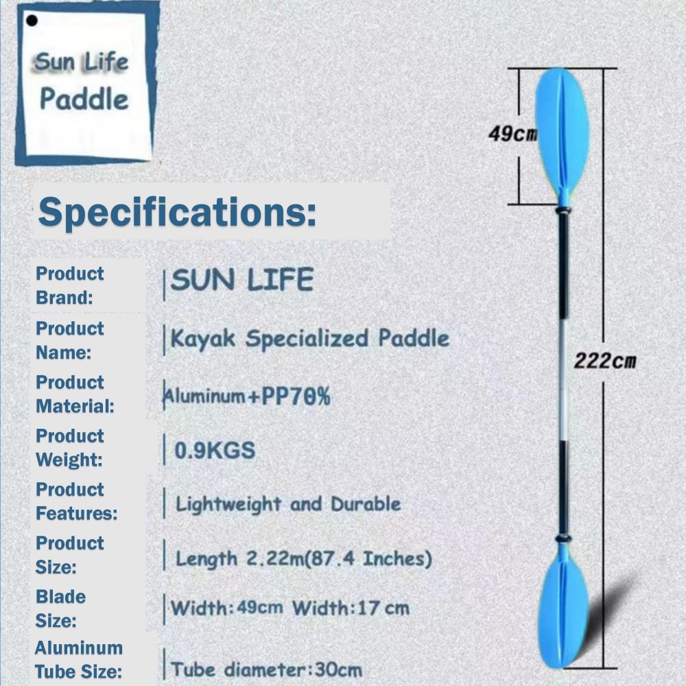 Paddles & Oars: Adjustable Paddles For Kayak SUP Board Watersport
