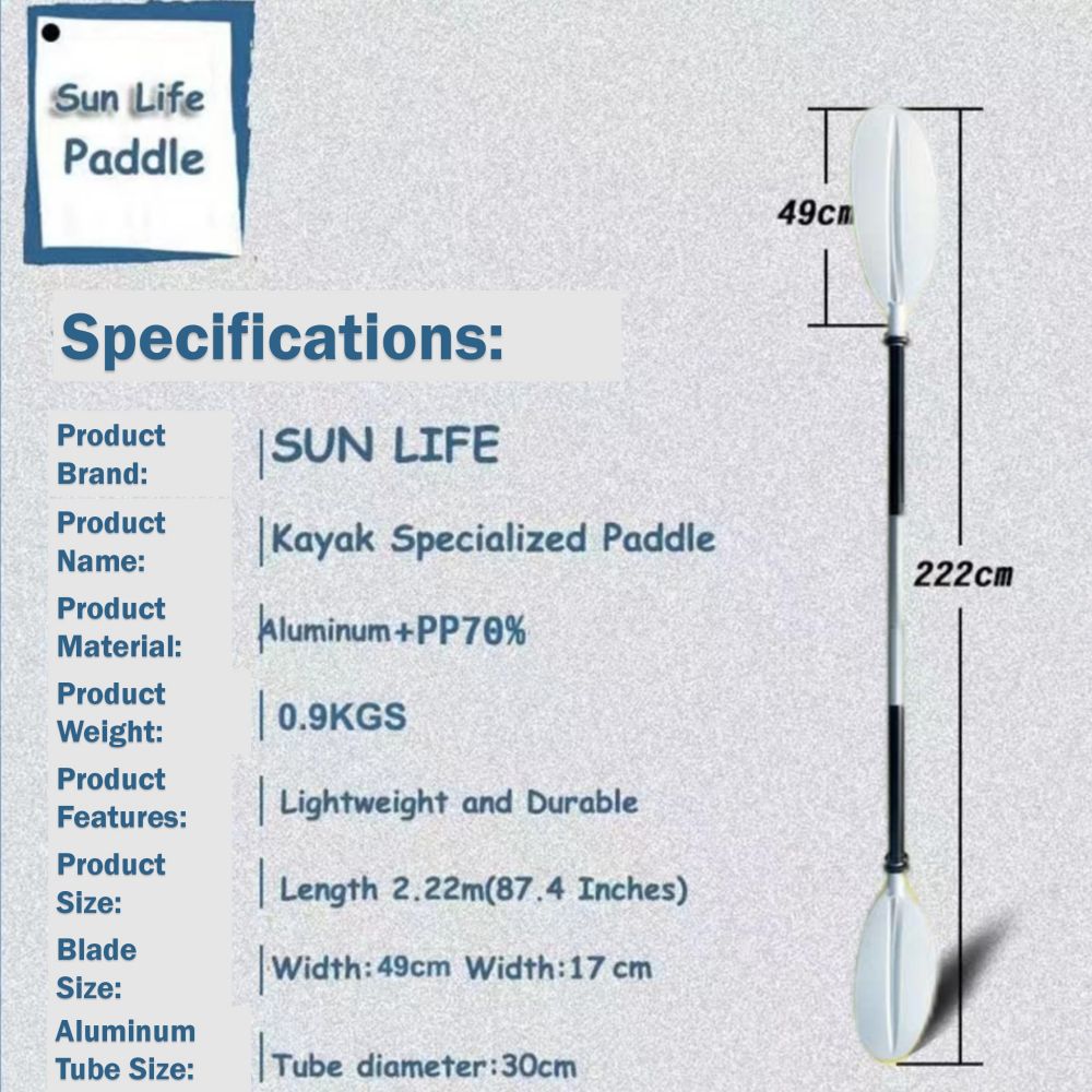 Paddles & Oars: Adjustable Paddles For Kayak SUP Board Watersport