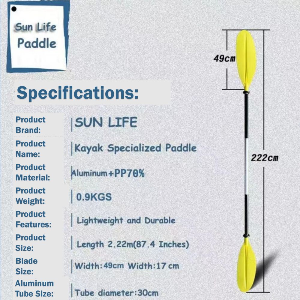 Paddles & Oars: Adjustable Paddles For Kayak SUP Board Watersport