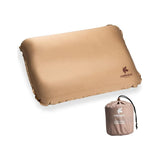 Inflatable Mattresses: Self Inflating Camping Pillow with Ergonomic 3D Support - Gold