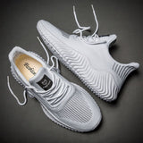 Girl's Shoes: Men's Sneakers Outdoor Road Shoes Breathable Lightweight Non-slip ( White Size US11.5=US47 )