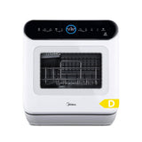 Dishwashers: Midea 3rd Generation  Bench Top Mini Dishwasher