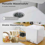 Dishwashers: Midea 3rd Generation  Bench Top Mini Dishwasher
