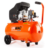 Air Compressors: UNIMAC Portable Electric Air Compressor, 50L 3HP Direct Drive, Includes 5pc Air Tool Kit