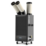Portable Air Conditioners: POLYCOOL 4.5kW Portable Industrial Spot Cooler, with Twin Cooling Ducts, 15A Plug