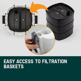 Aquarium Filters & Pumps: PROTEGE Aquarium External Canister Fish Tank Pump Pond Pressure Filter Garden 1250 L/H