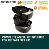 Aquarium Filters & Pumps: PROTEGE Aquarium External Canister Fish Tank Pump Pond Pressure Filter Garden 1250 L/H