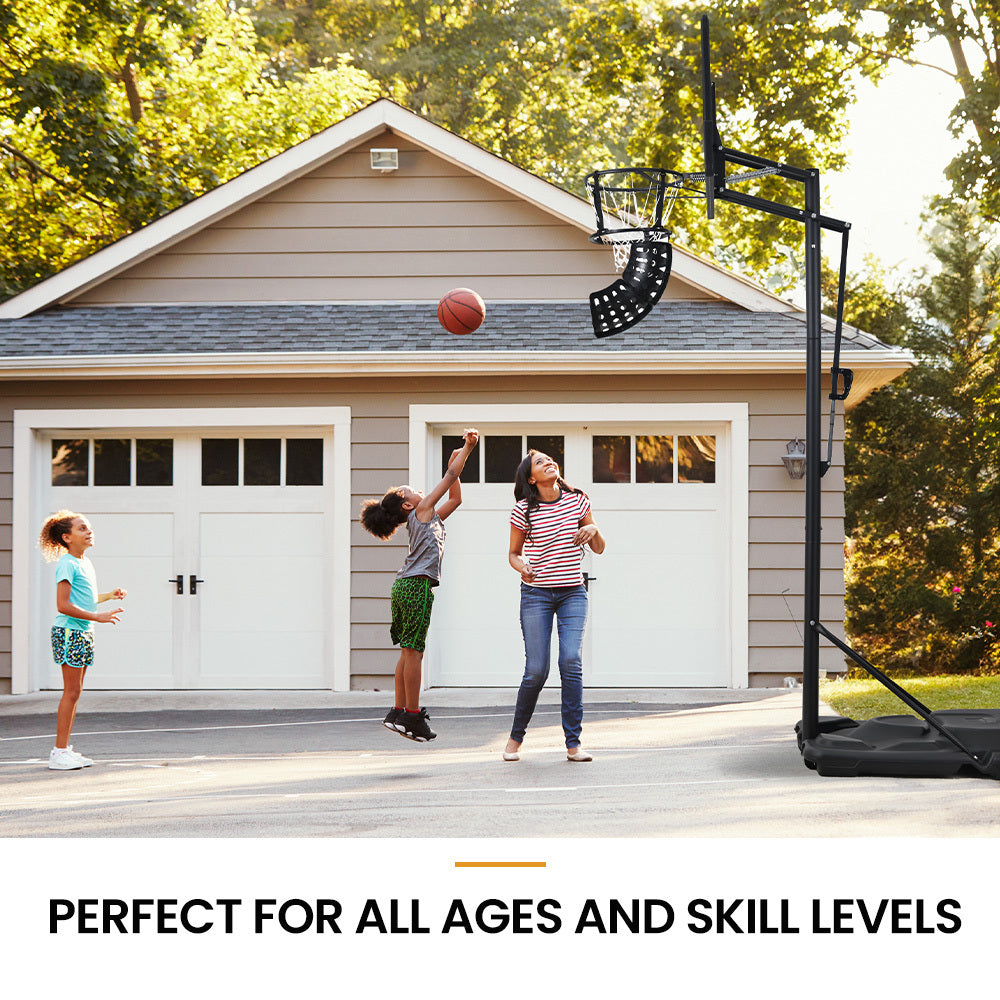 Basketball & Basketball Accessories: DR. DUNK Basketball Return System, with 360 Degree Universal Attachment
