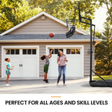 Basketball & Basketball Accessories: DR. DUNK Basketball Return System, with 360 Degree Universal Attachment