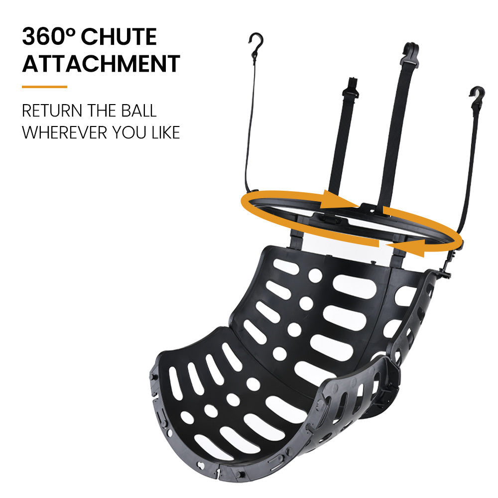 Basketball & Basketball Accessories: DR. DUNK Basketball Return System, with 360 Degree Universal Attachment