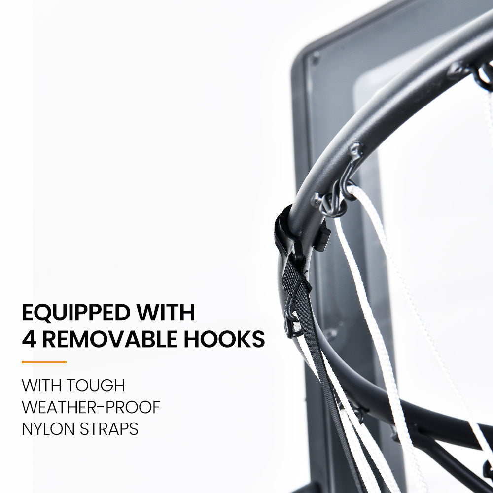 Basketball & Basketball Accessories: DR. DUNK Basketball Return System, with 360 Degree Universal Attachment