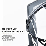 Basketball & Basketball Accessories: DR. DUNK Basketball Return System, with 360 Degree Universal Attachment