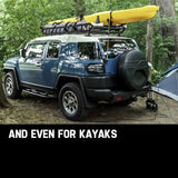 BULLET Car Roof Rack, 123 x 102 x 12cm Universal Luggage Carrier Steel Cage Vehicle Cargo