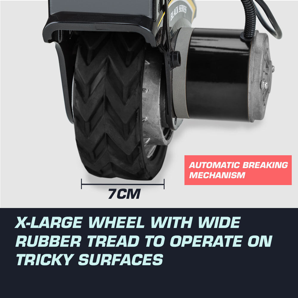 T-REX Heavy Duty 12V 350W Motorised Jockey Wheel, 2270kg Rated Electric Powered Mover for Caravan Trailer Boat