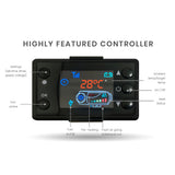 Caravan Accessories: Thermomate Diesel Heater 12V 5kW Caravan Tank Remote Camper Trailer Van Air Motorhome RV Parking