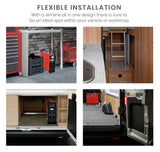 Caravan Accessories: Diesel Air Heater 12V Caravan Air Motorhome 5kW All-in-one Car Camper Trailer Parking Heating