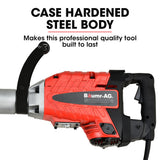 Jackhammers: Baumr-AG 2400W Pro-Grade Electric Demolition Jackhammer, with 3 Bonus Chisels, Carry Case