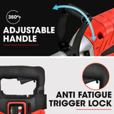 Jackhammers: Baumr-AG 2400W Pro-Grade Electric Demolition Jackhammer, with 3 Bonus Chisels, Carry Case