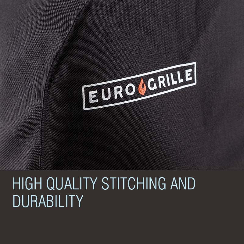 BBQs & Accessories: EuroGrille Deluxe Pizza Oven Cover - Elite Fitted Weather Protector