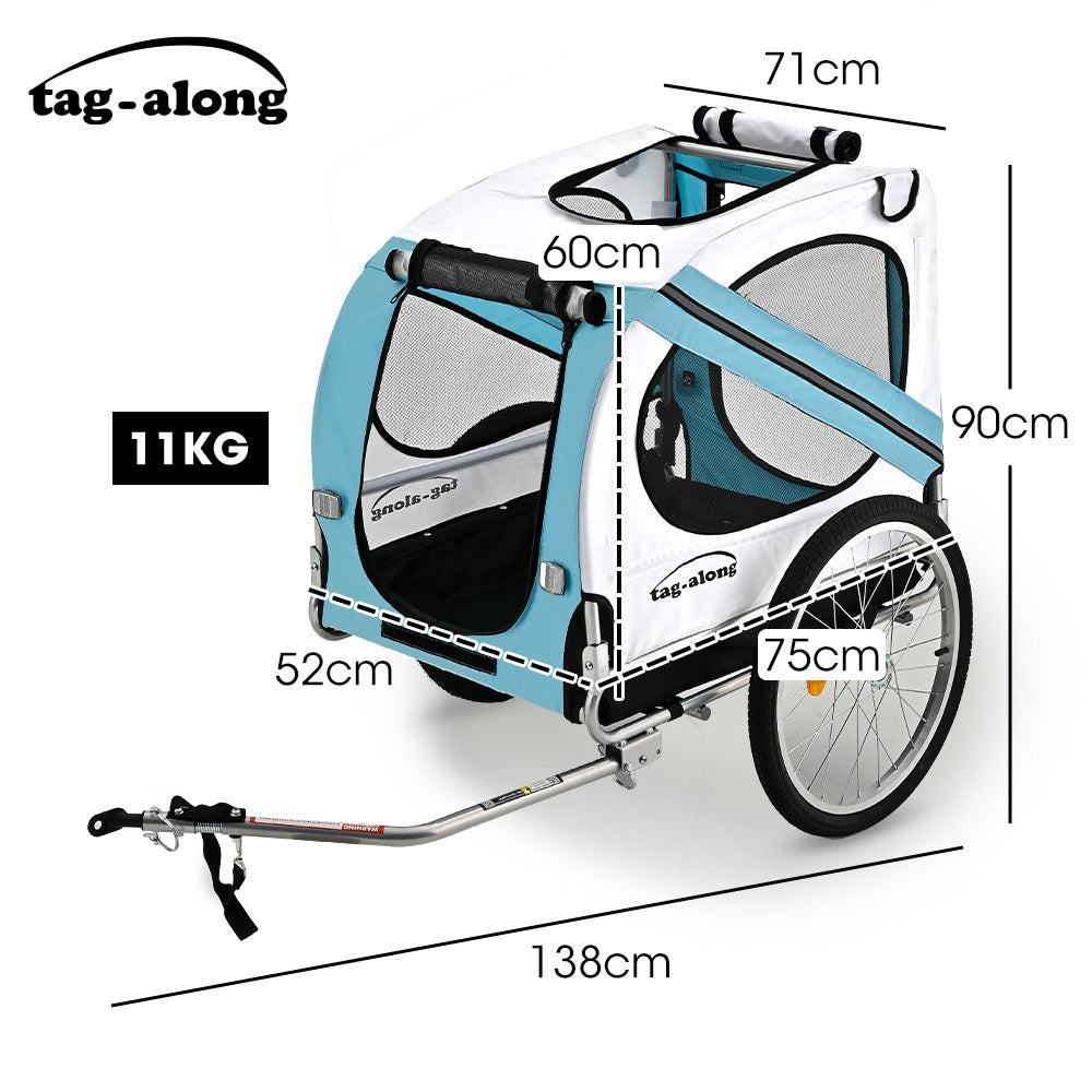Bicycle Stands & Storage: TAG-ALONG Pet & Cargo Bike Trailer, Bicycle Pet & Cargo Trailer, Cargo Carrier, Blue