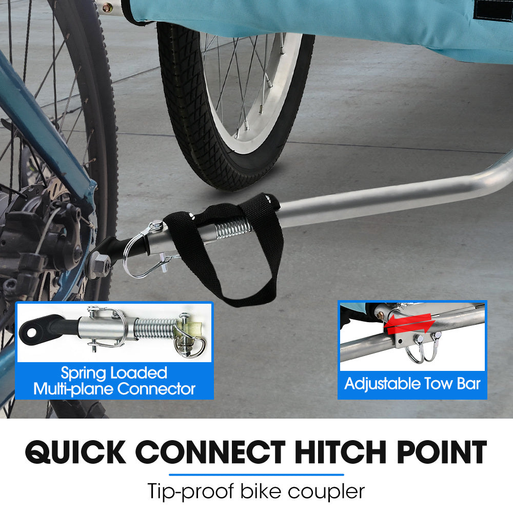 Bicycle Stands & Storage: TAG-ALONG Pet & Cargo Bike Trailer, Bicycle Pet & Cargo Trailer, Cargo Carrier, Blue