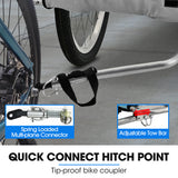 Bicycle Stands & Storage: TAG-ALONG Pet & Cargo Bike Trailer, Bicycle Pet & Cargo Trailer, Cargo Carrier, Grey