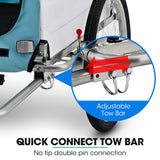 Bicycle Stands & Storage: TAG-ALONG Pet & Cargo Jogger Bike Trailer, Pull Behind Bicycle Trailer Carrier Stroller, Blue