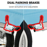 Bicycle Stands & Storage: TAG-ALONG Pet & Cargo Jogger Bike Trailer, Pull Behind Bicycle Trailer Carrier Stroller, Blue