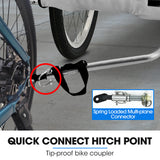 Bicycle Stands & Storage: TAG-ALONG Pet & Cargo Jogger Bike Trailer, Pull Behind Bicycle Trailer Carrier Stroller, Grey
