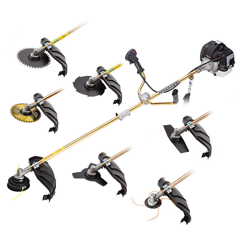 Outdoor Power Equipment: Baumr-AG 65CC Brushcutter Whipper Snipper Trimmer Brush Cutter Multi Pole Tool