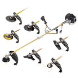 Outdoor Power Equipment: Baumr-AG 65CC Brushcutter Whipper Snipper Trimmer Brush Cutter Multi Pole Tool