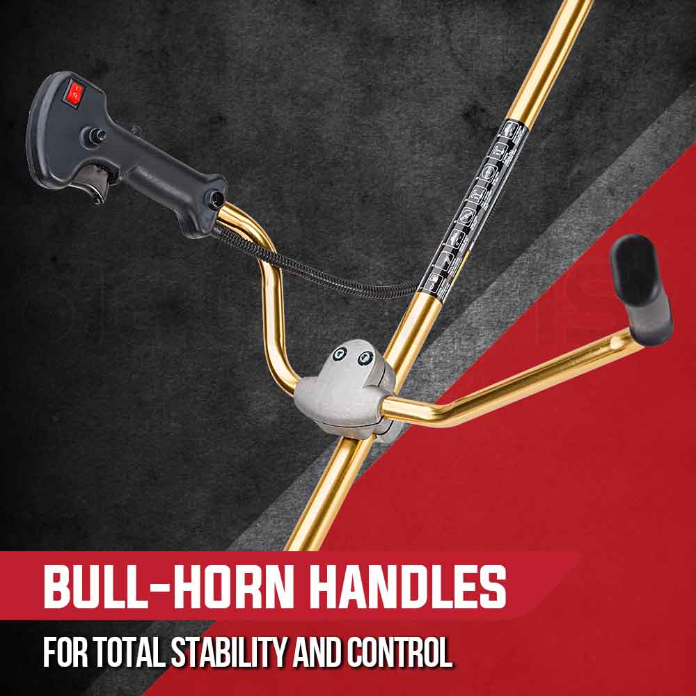 Outdoor Power Equipment: Baumr-AG 65CC Brushcutter Whipper Snipper Trimmer Brush Cutter Multi Pole Tool