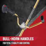 Outdoor Power Equipment: Baumr-AG 65CC Brushcutter Whipper Snipper Trimmer Brush Cutter Multi Pole Tool