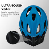 Bicycle Helmets: VALK Mountain Bike Helmet Small 54-56cm MTB Bicycle Cycling Safety Accessories