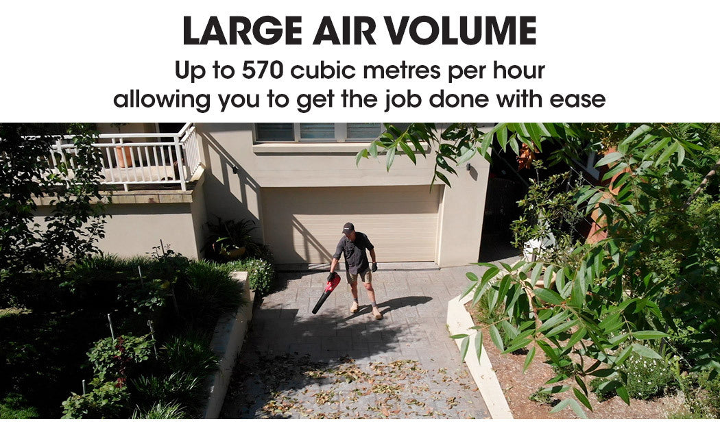 Leaf Blowers: Baumr-AG 20V Lithium Cordless Leaf Blower Electric Hand-held Garden Tool