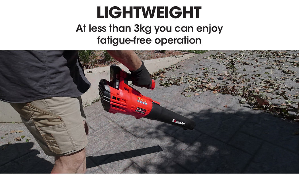 Leaf Blowers: Baumr-AG 20V Lithium Cordless Leaf Blower Electric Hand-held Garden Tool