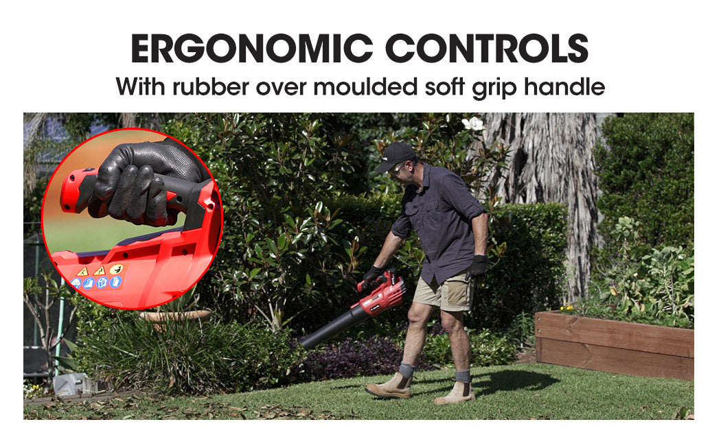Leaf Blowers: Baumr-AG 20V Lithium Cordless Leaf Blower Electric Hand-held Garden Tool
