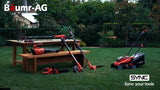 Leaf Blowers: Baumr-AG 20V Lithium Cordless Leaf Blower Electric Hand-held Garden Tool