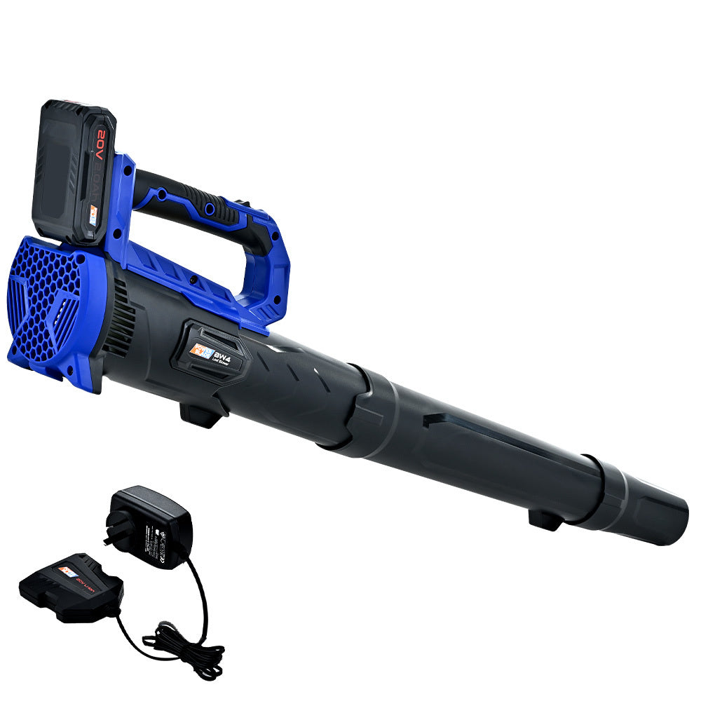 Leaf Blowers: POWERBLADE BW4 20V Cordless Electric Leaf Blower Kit, with Battery and Fast Charger