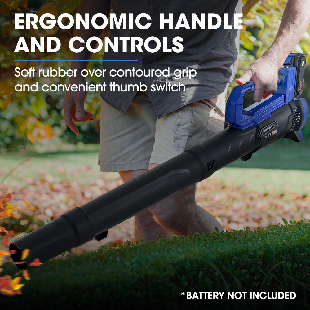 Leaf Blowers: PowerBlade 20V Cordless Electric Leaf Blower, Skin Only