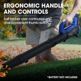 Leaf Blowers: PowerBlade 20V Cordless Electric Leaf Blower, Skin Only