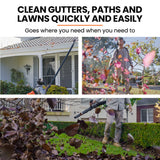 Leaf Blowers: MTM 30CC Backpack Petrol Leaf Blower Yard Garden Commercial Outdoor