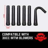 Leaf Blowers: MTM Gutter Cleaning Kit for MTM Blower 30CC - Extension Adaptor Leaf