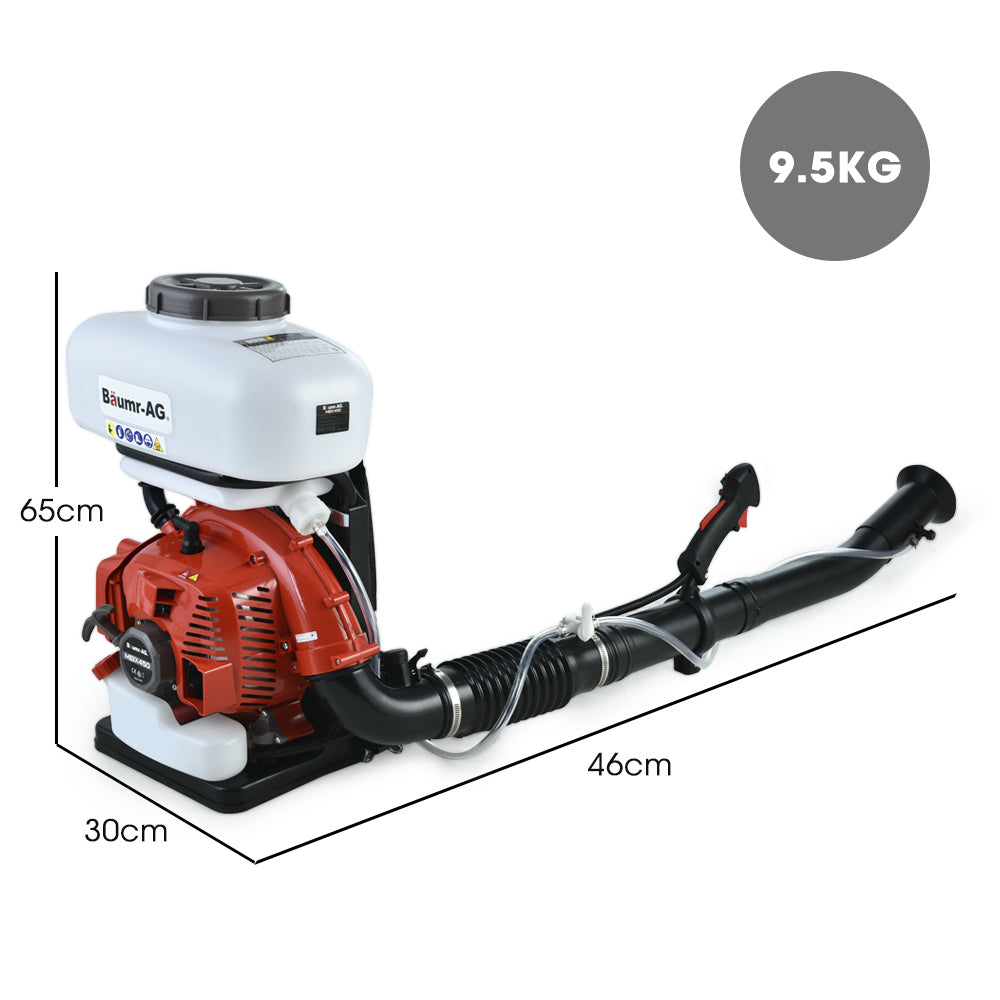 Gardening Tools: Baumr-AG Backpack 2-Stroke Petrol Powered Chemical Sprayer Fogger Mister Blower