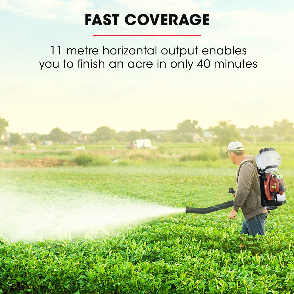 Gardening Tools: Baumr-AG Backpack 2-Stroke Petrol Powered Chemical Sprayer Fogger Mister Blower