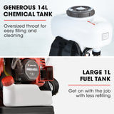 Gardening Tools: Baumr-AG Backpack 2-Stroke Petrol Powered Chemical Sprayer Fogger Mister Blower