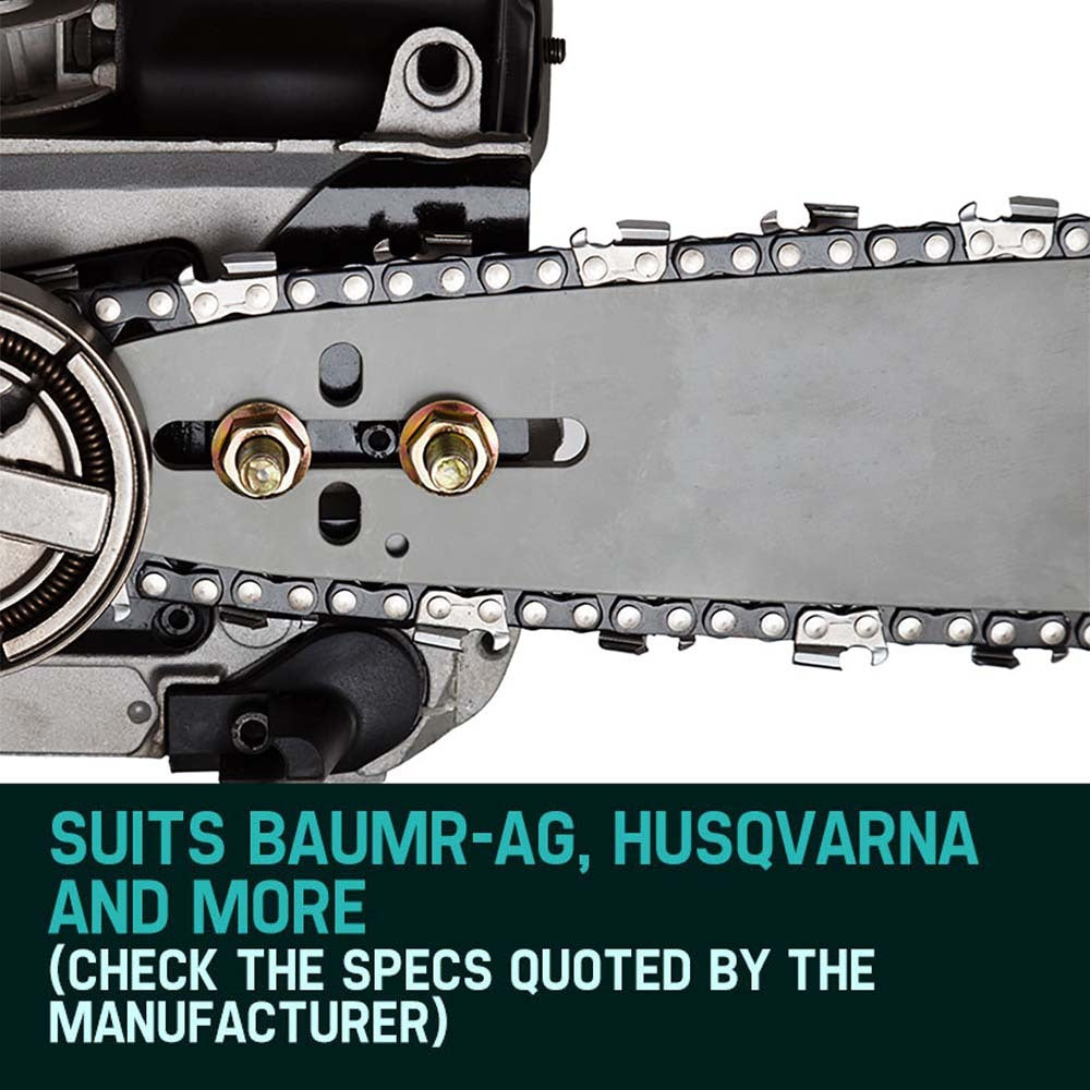 Chainsaws: 2 x 12 Baumr-AG Chainsaw Chain 12in Bar Spare Part Replacement Suits Pole Saws