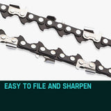 Chainsaws: Baumr-AG 12 Chainsaw Chain 12in Bar Spare Part Replacement Suits Pole Saws